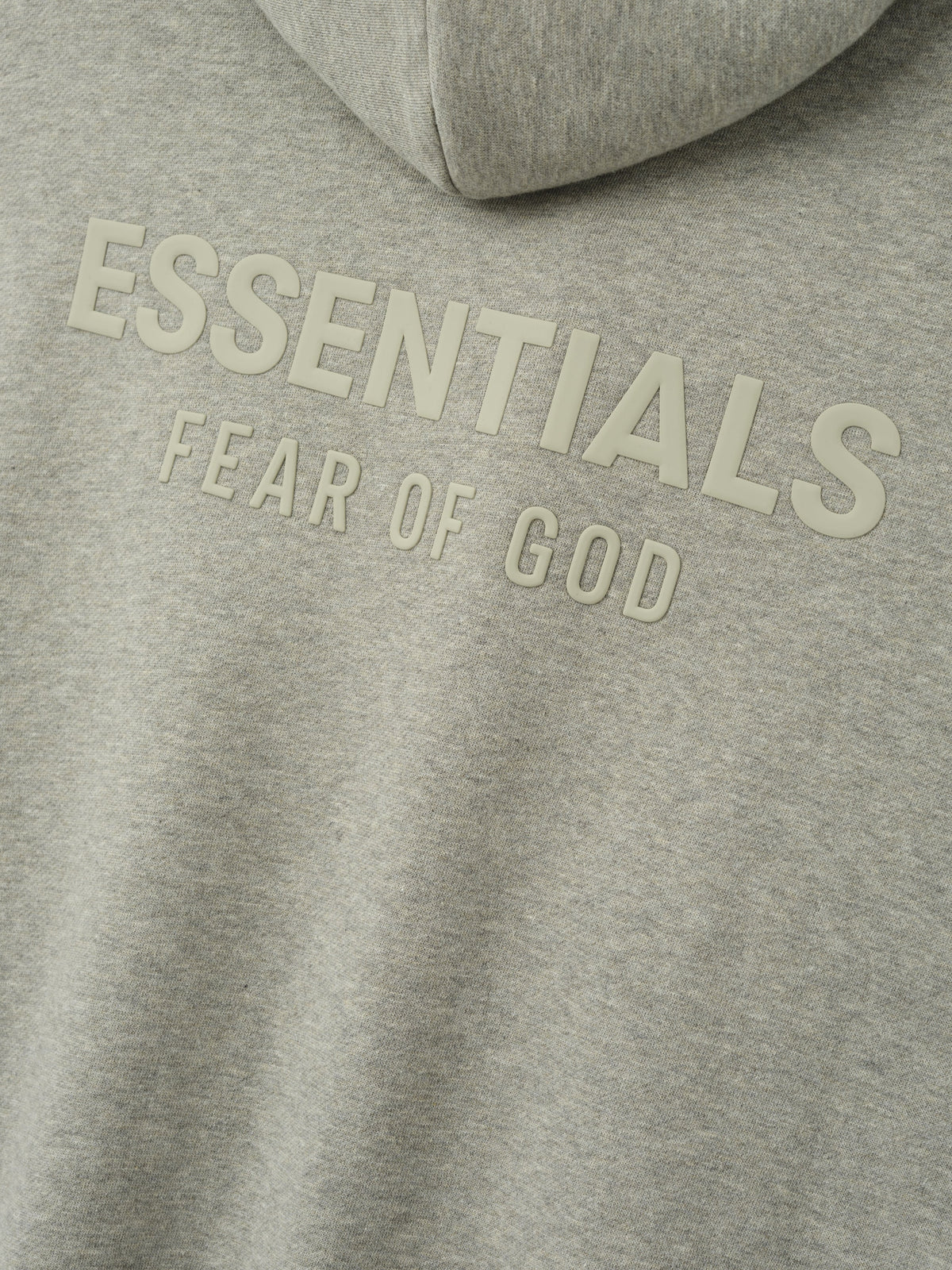 Fear of God Essentials FW26 Classic Zip-Up Hoodie Warm Heather - Im Your Wardrobe