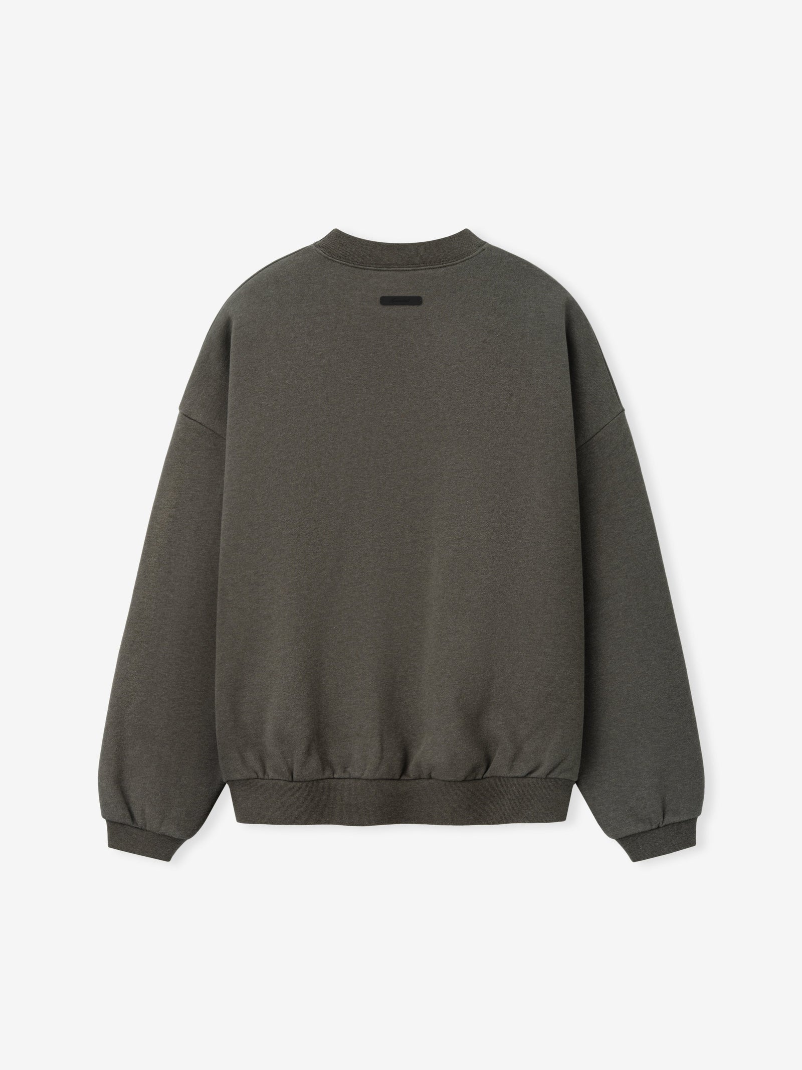 Fear of God Essentials Embossed FW26 90s Relaxed Crewneck Ash Heather - Im Your Wardrobe