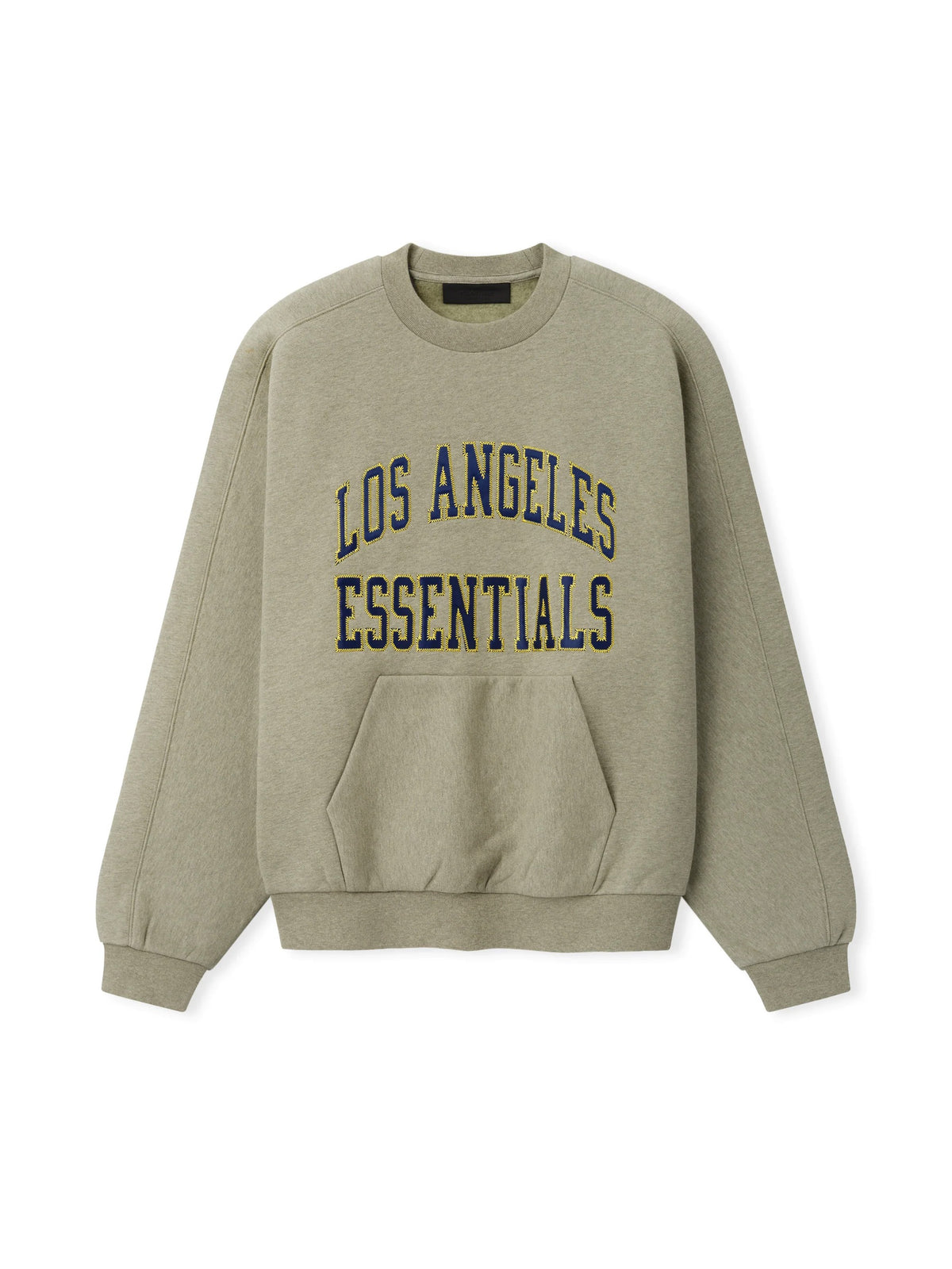 Fear of God Essentials Rams 90s Relaxed Crewneck Seal Heather
