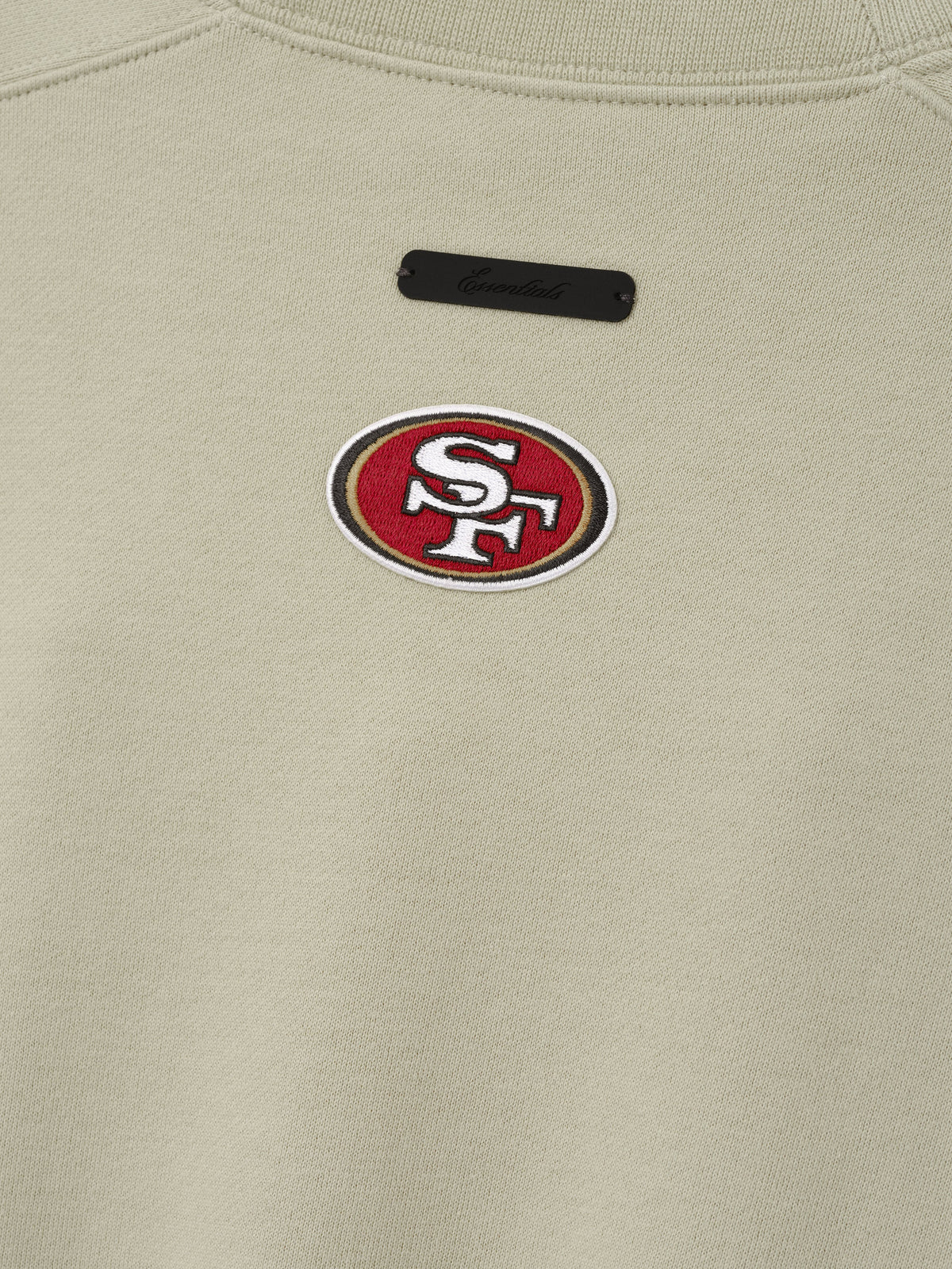 Fear of God Essentials 49ers 90s Relaxed Crewneck Sandstone
