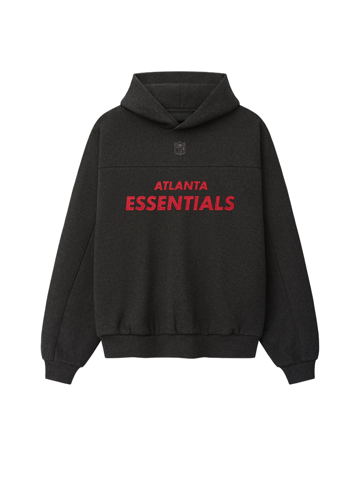 Fear of God Essentials Falcons 90s Relaxed Hoodie Iron Grey Heather