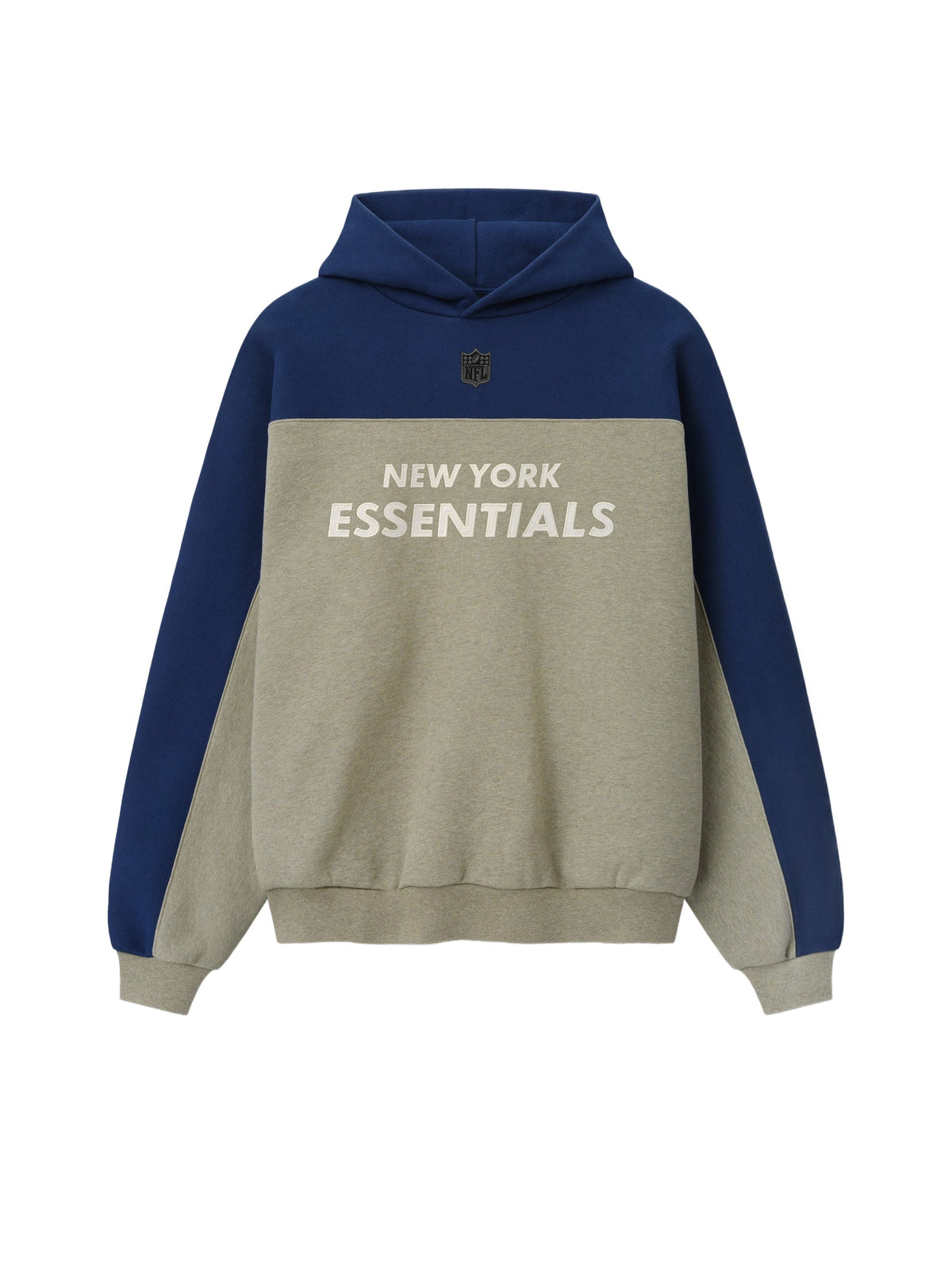 Fear of God Essentials Giants 90s Relaxed Hoodie Seal Heather