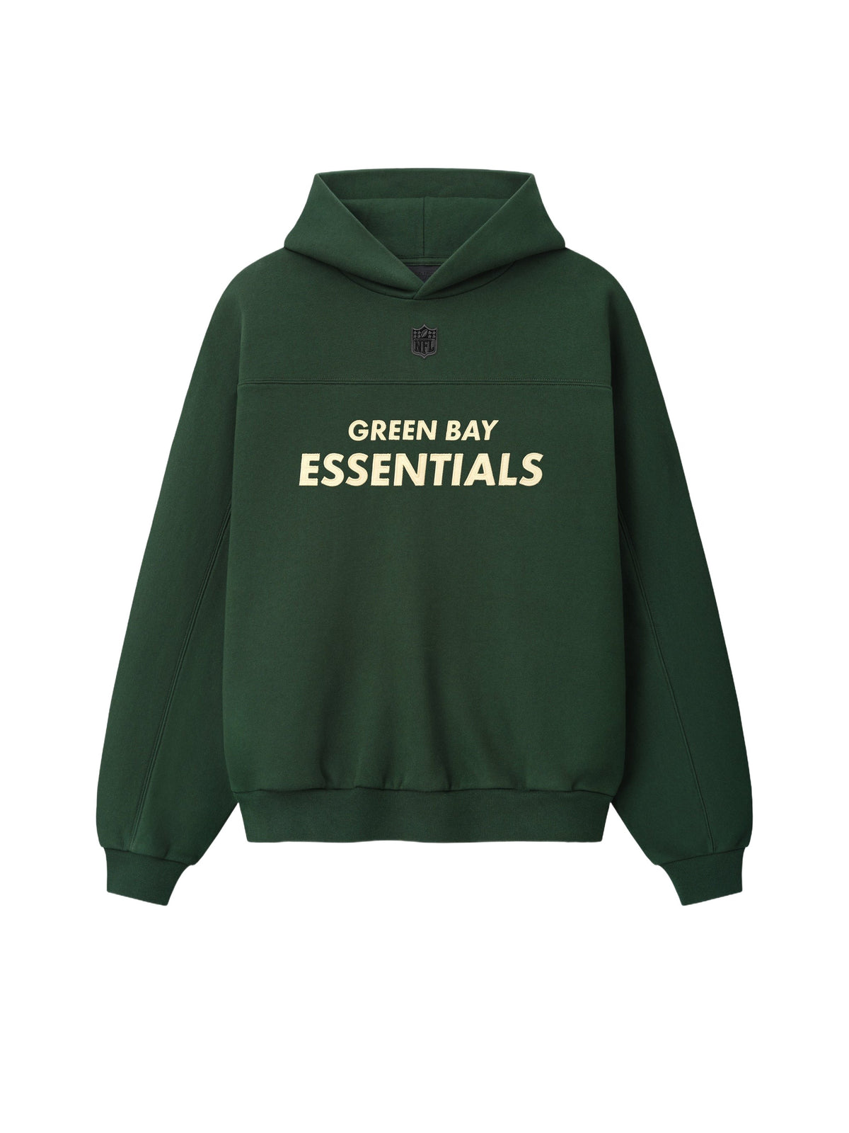 Fear of God Essentials Packers 90s Relaxed Hoodie Forest
