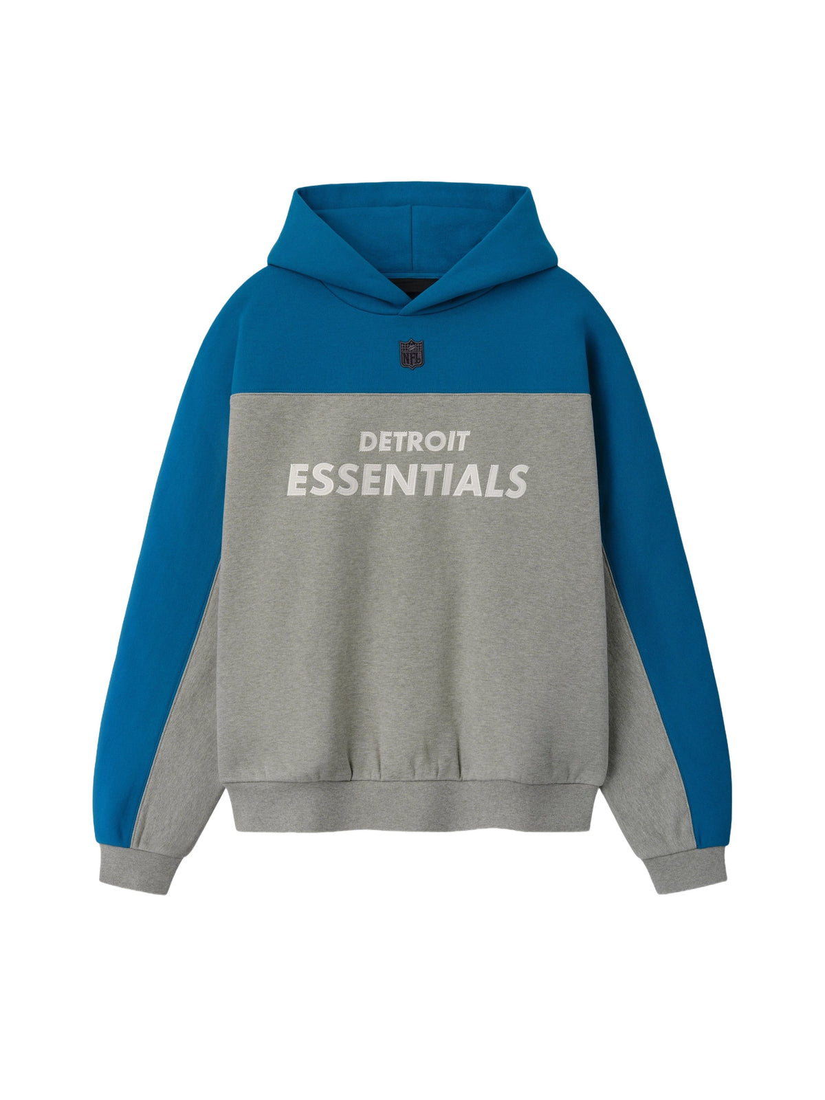 Fear of God Essentials Lions 90s Relaxed Hoodie Concrete Heather