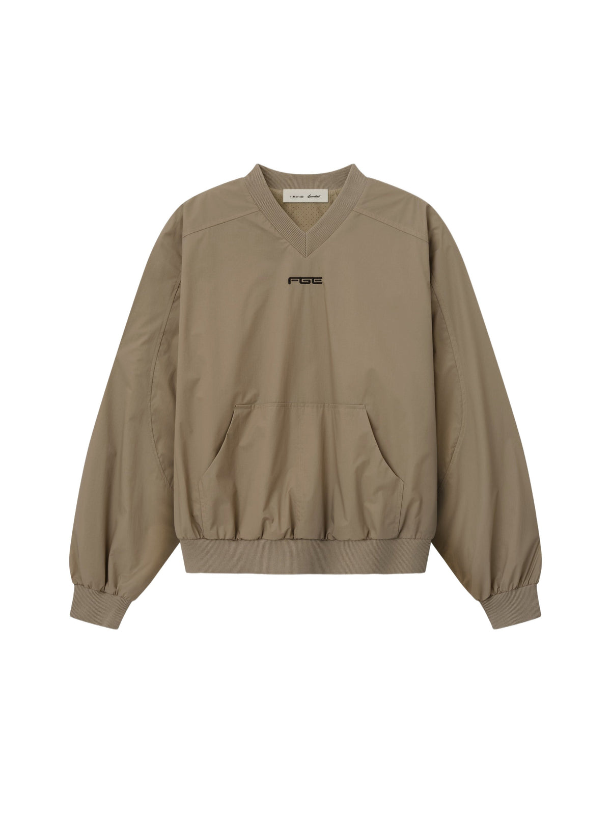 Fear of God Essentials Women's Pullover Track Jacket Clay