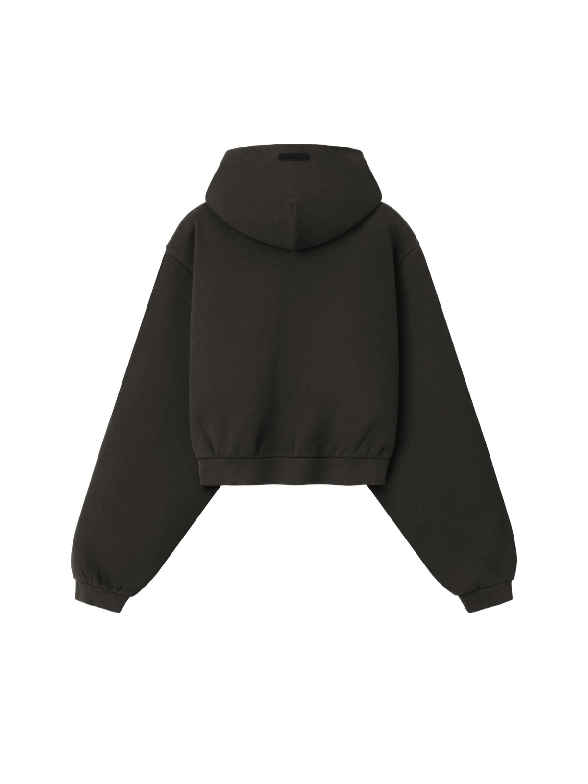 Fear of God Essentials Women's Modern Cropped Hoodie Ink Black