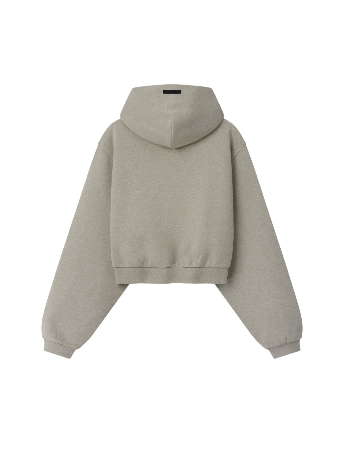 Fear of God Essentials Women's Modern Cropped Hoodie Pyrite Heather
