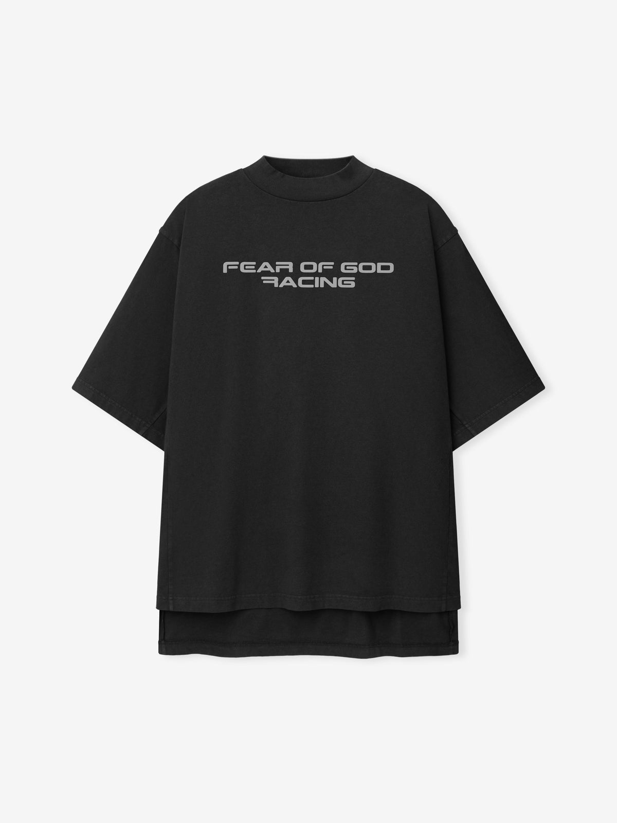 Fear of God Essentials Panelled Modern Tee Washed Vintage Black