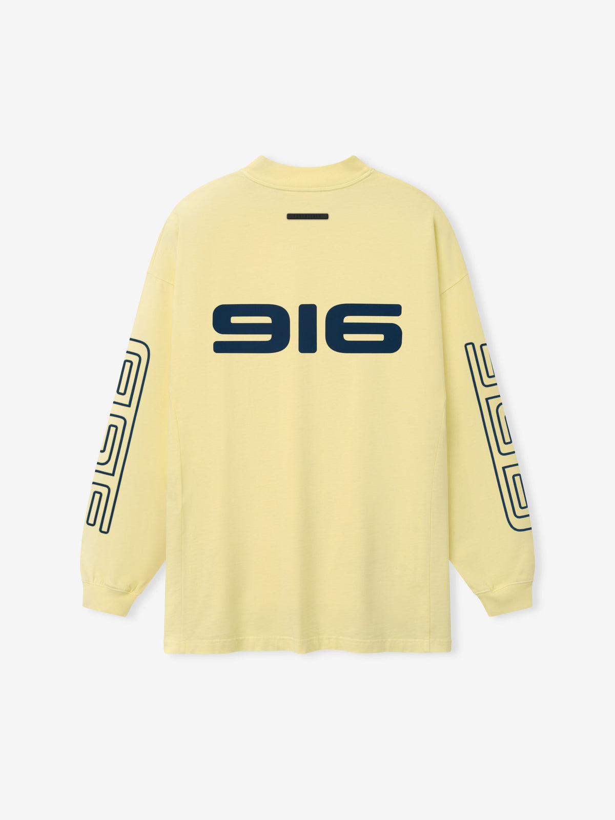 Fear of God Essentials Panelled Modern Long Sleeve Tee Washed Sulphur