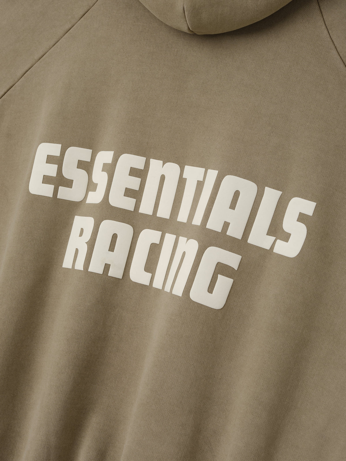 Fear of God Essentials Classic Raglan Hoodie Washed Clay