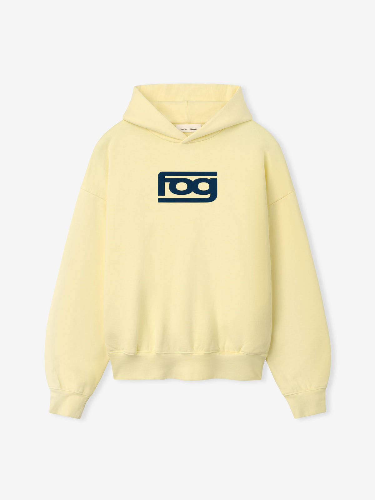 Fear of God Essentials Classic Raglan Hoodie Washed Sulphur