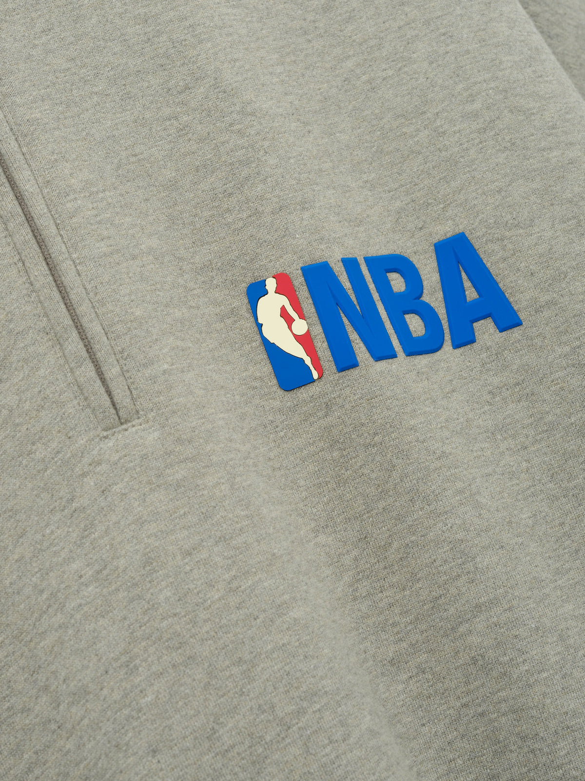 Fear of God Essentials NBA Classic 1/4 Zip Sweatshirt Warm Heather