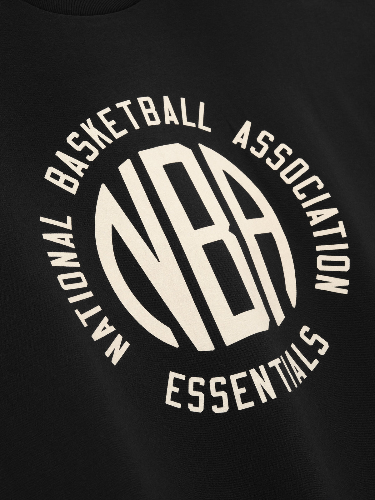 Fear of God Essentials NBA Monogram Merch Tee Black