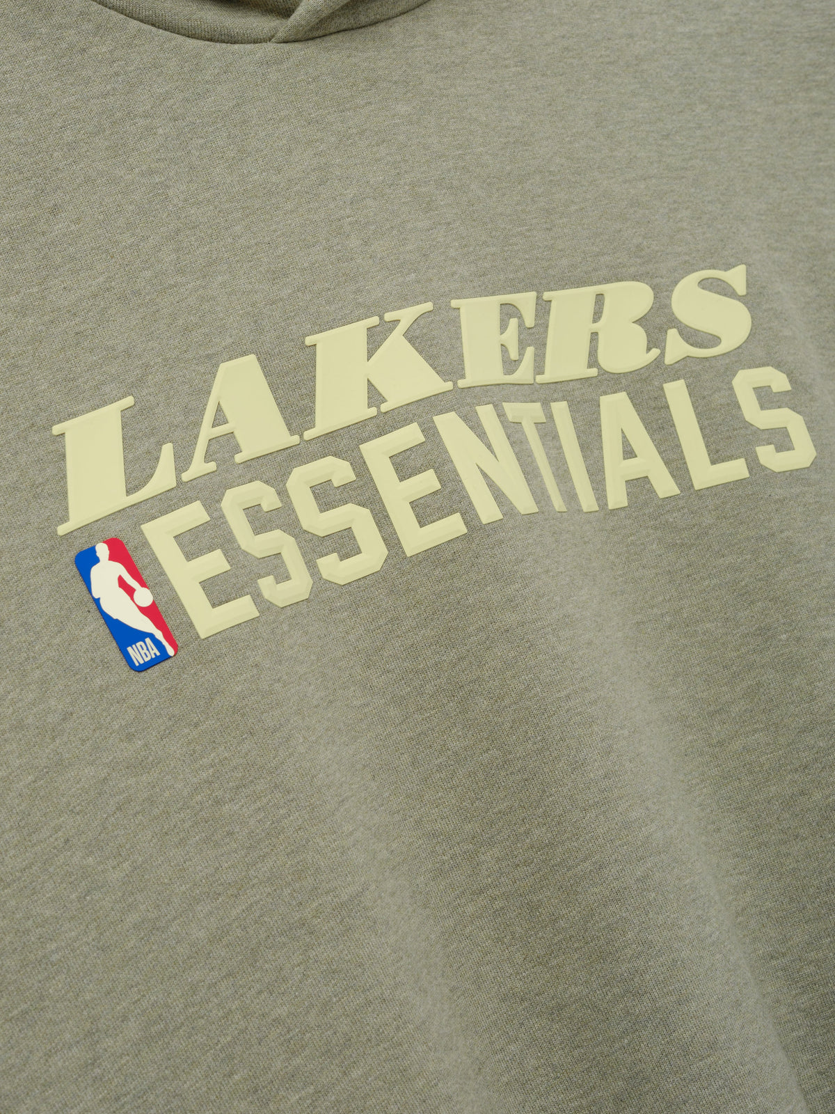 Fear of God Essentials Lakers 90s Relaxed Hoodie Seal Heather