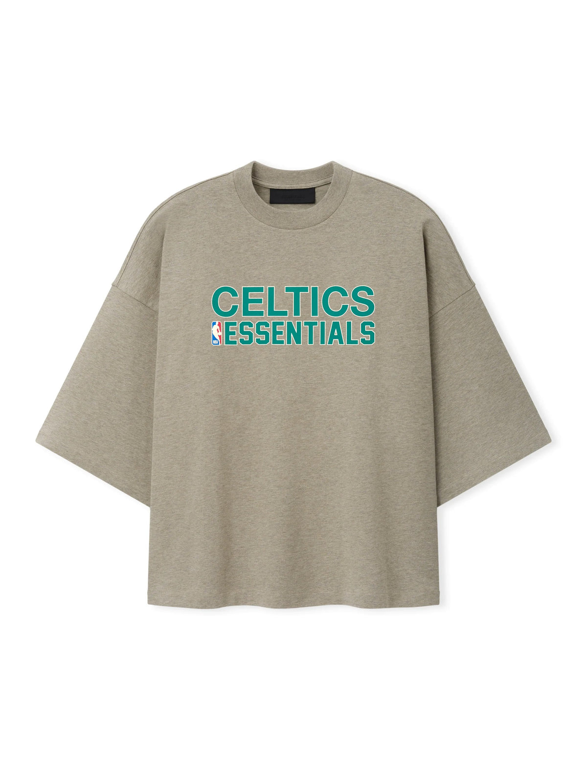 Fear of God Essentials Celtics Merch Tee Seal Heather