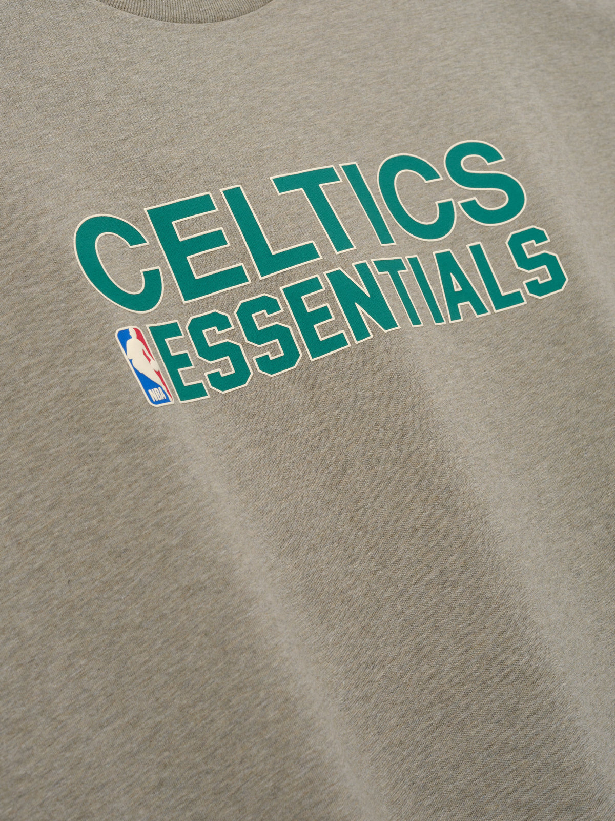Fear of God Essentials Celtics Merch Tee Seal Heather