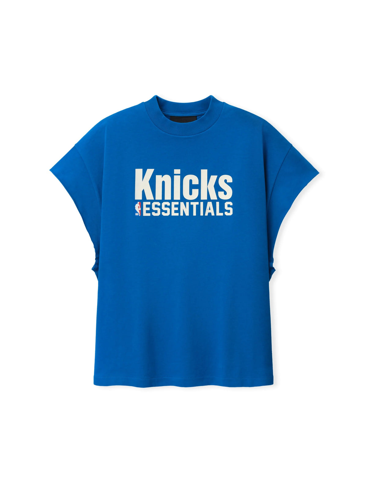 Fear of God Essentials Knicks Muscle Tee Blue Sapphire