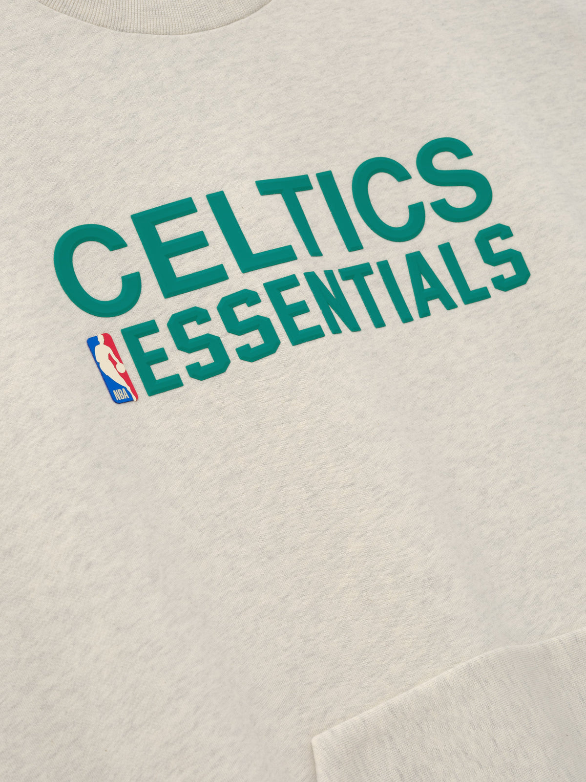 Fear of God Essentials Celtics 90s Relaxed Crewneck Marble Heather