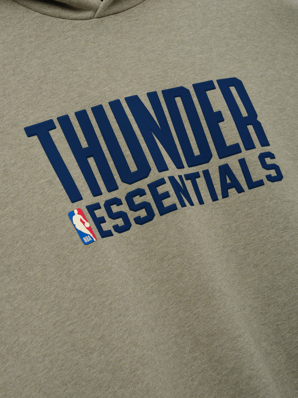 Fear of God Essentials Thunder 90s Relaxed Hoodie Seal Heather
