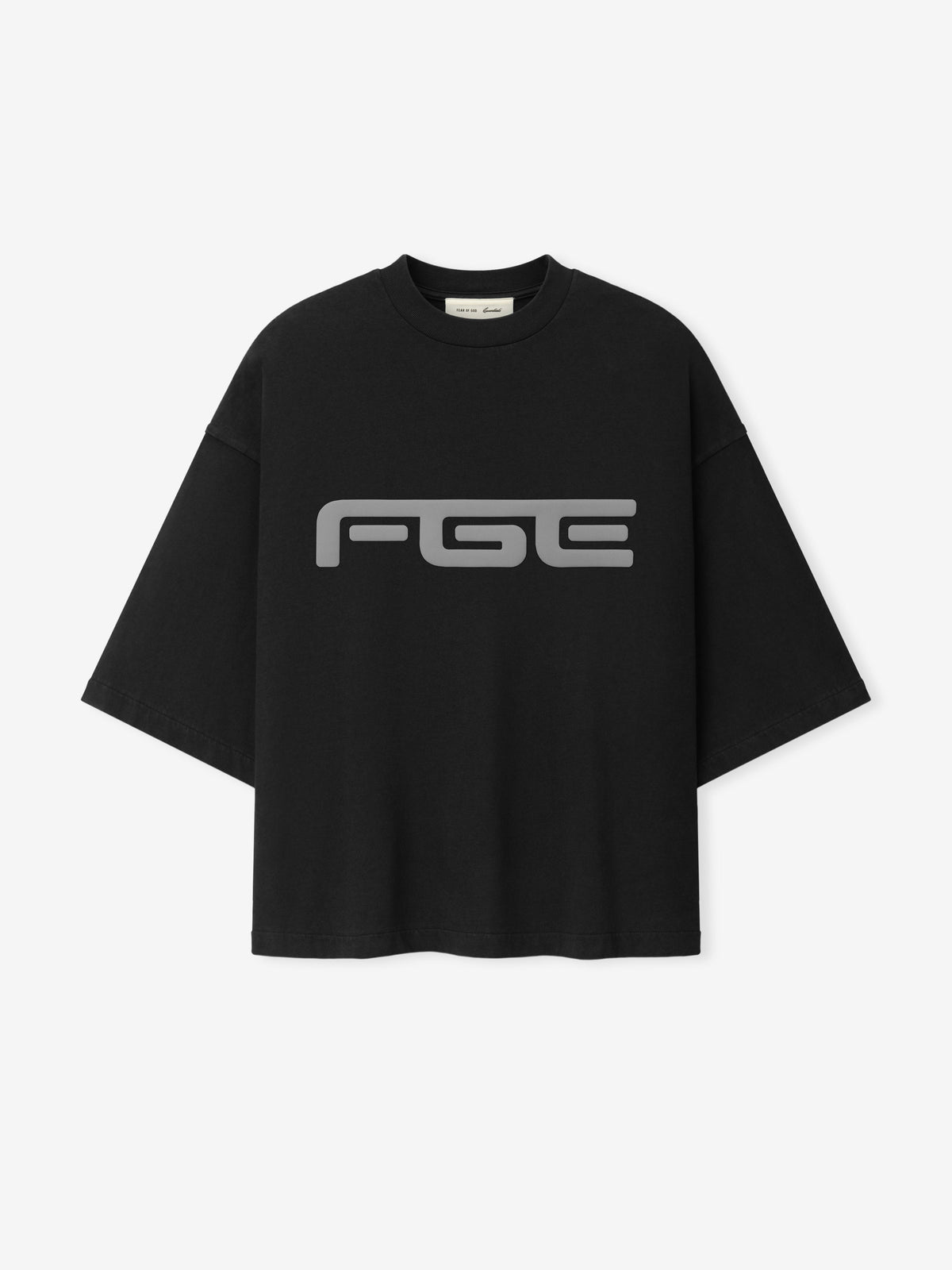 Fear of God Essentials Merch Tee Washed Vintage Black
