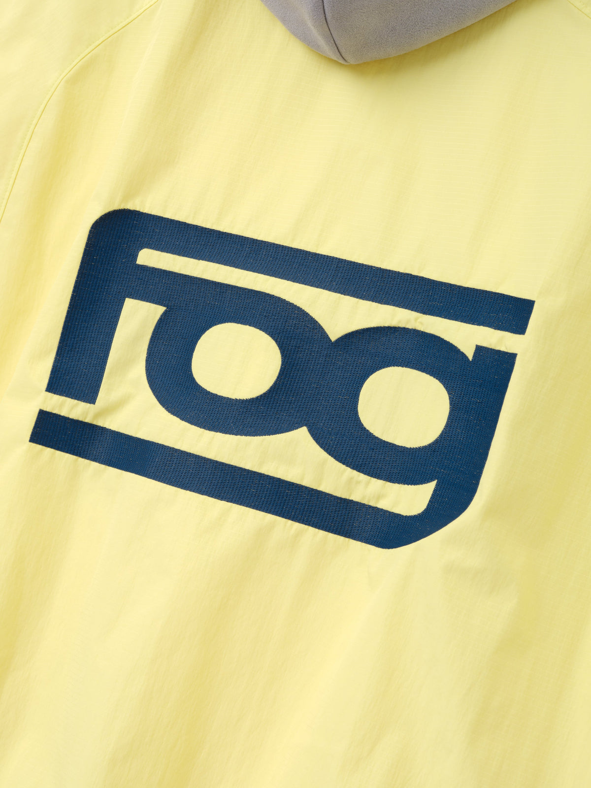 Fear of God Essentials Ripstop Moto Half Zip Jacket Sulphur