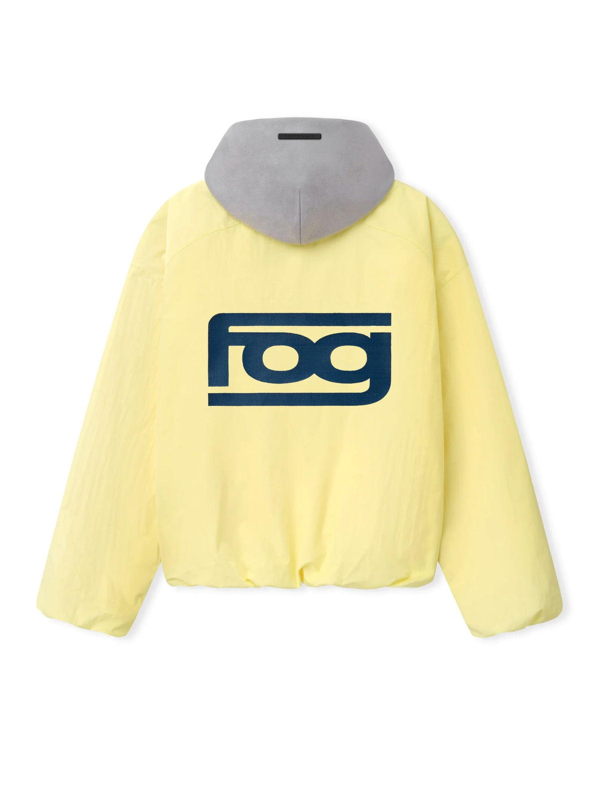 Fear of God Essentials Ripstop Moto Half Zip Jacket Sulphur