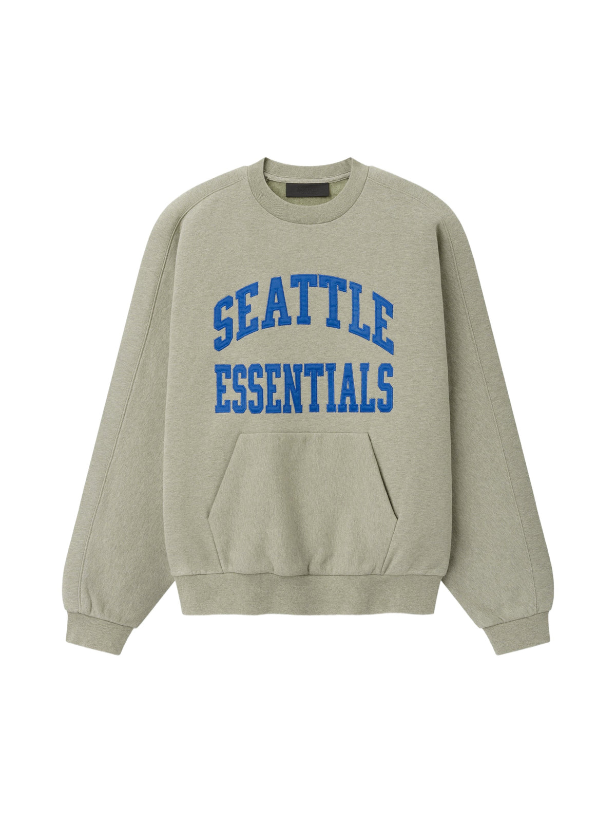 Fear of God Essentials Seahawks 90s Relaxed Crewneck Seal Heather