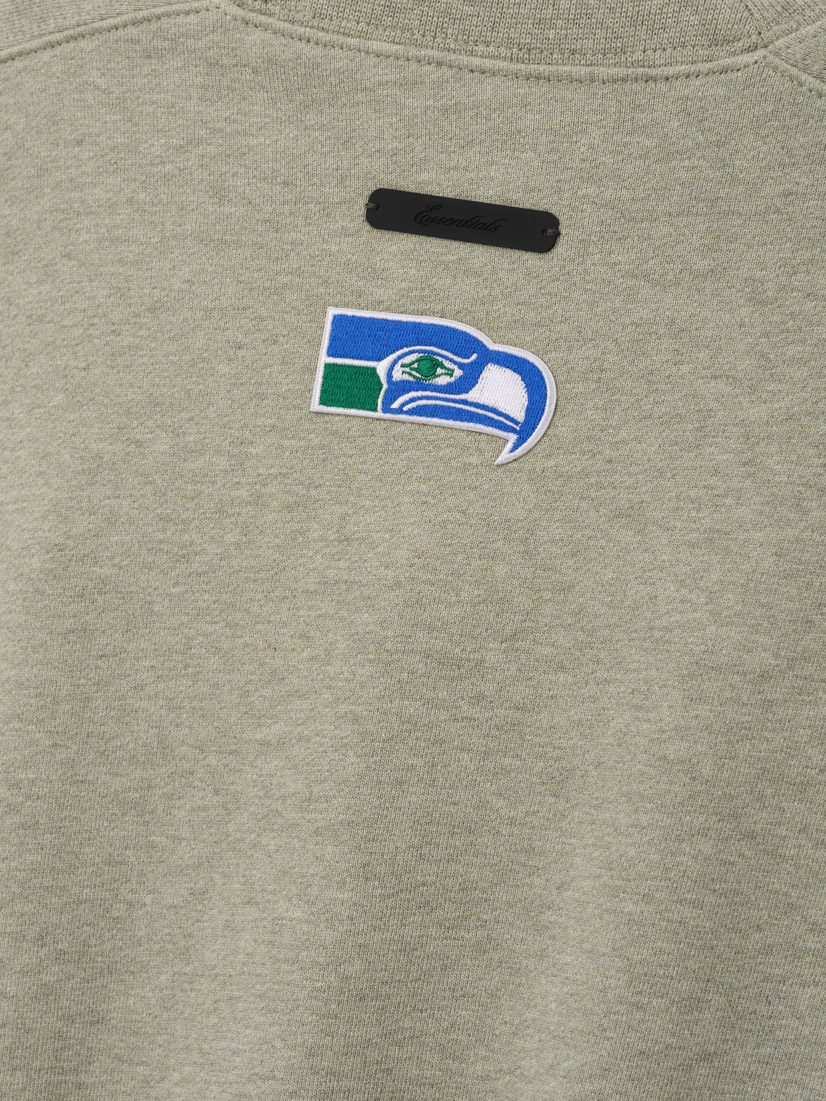 Fear of God Essentials Seahawks 90s Relaxed Crewneck Seal Heather
