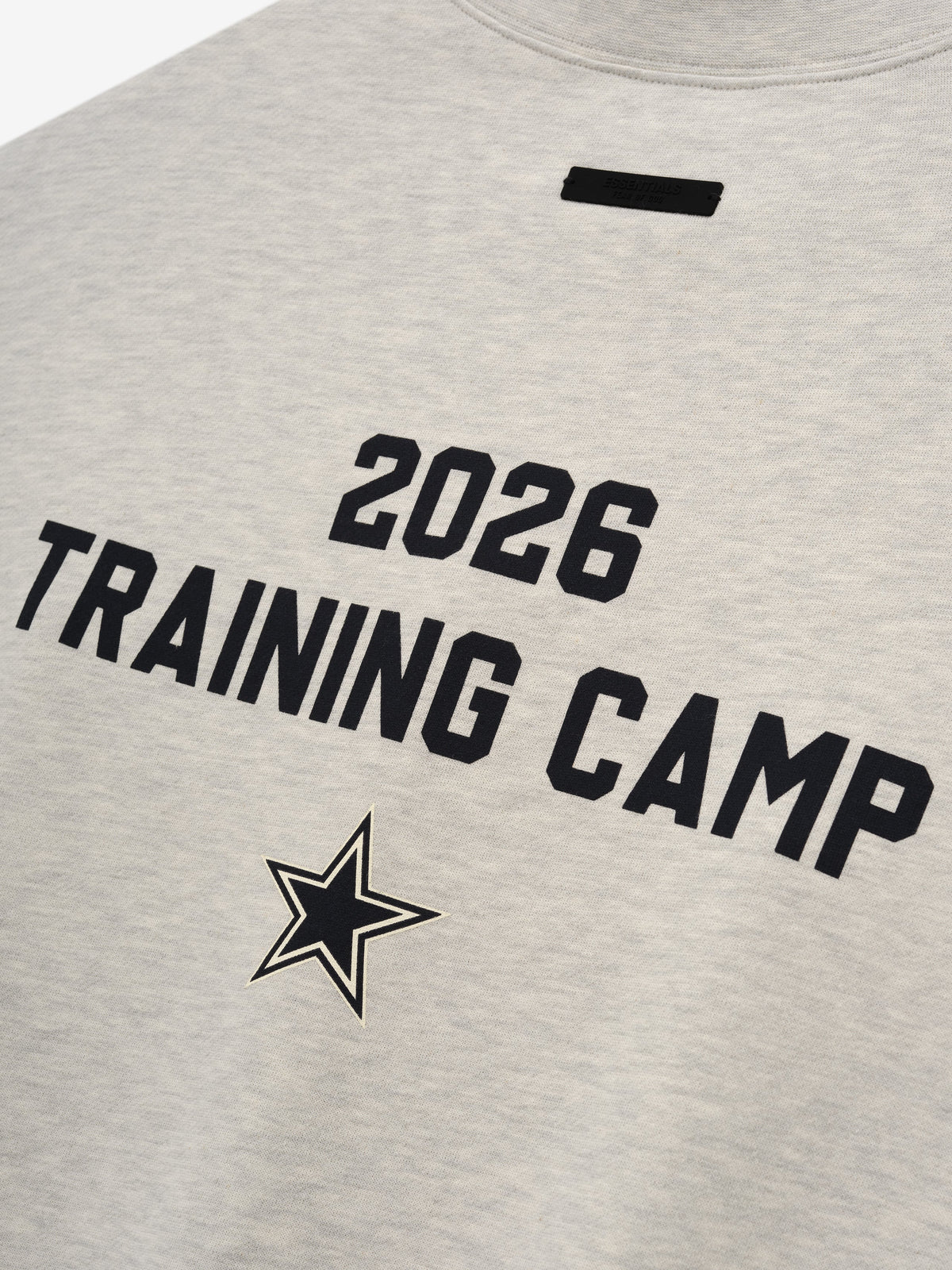 Fear of God Essentials Dallas Cowboys Training Camp Crewneck Boxy Fit Light Heather - Im Your Wardrobe