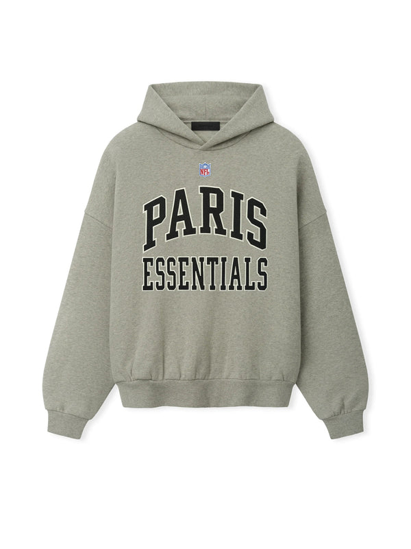Fear of God Essentials NFL Paris 90s Relaxed Hoodie Warm Heather
