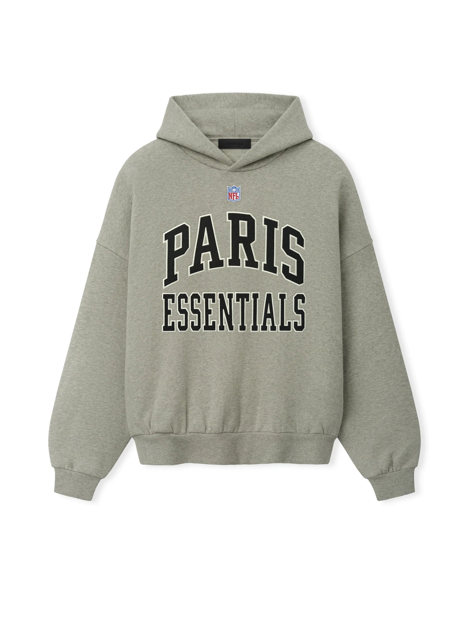 Fear of God Essentials NFL Paris 90s Relaxed Hoodie Warm Heather