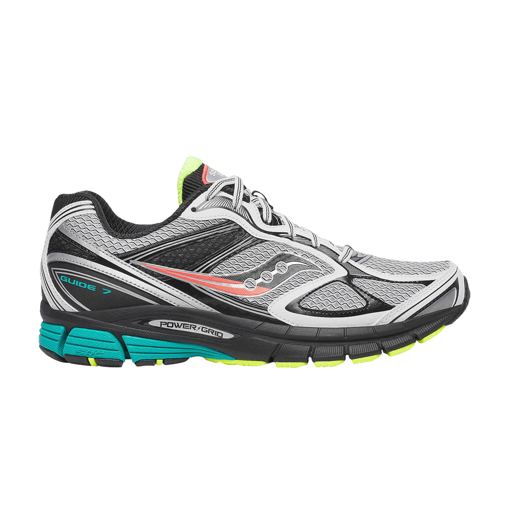 Saucony ProGrid Guide 7 White Teal (W)