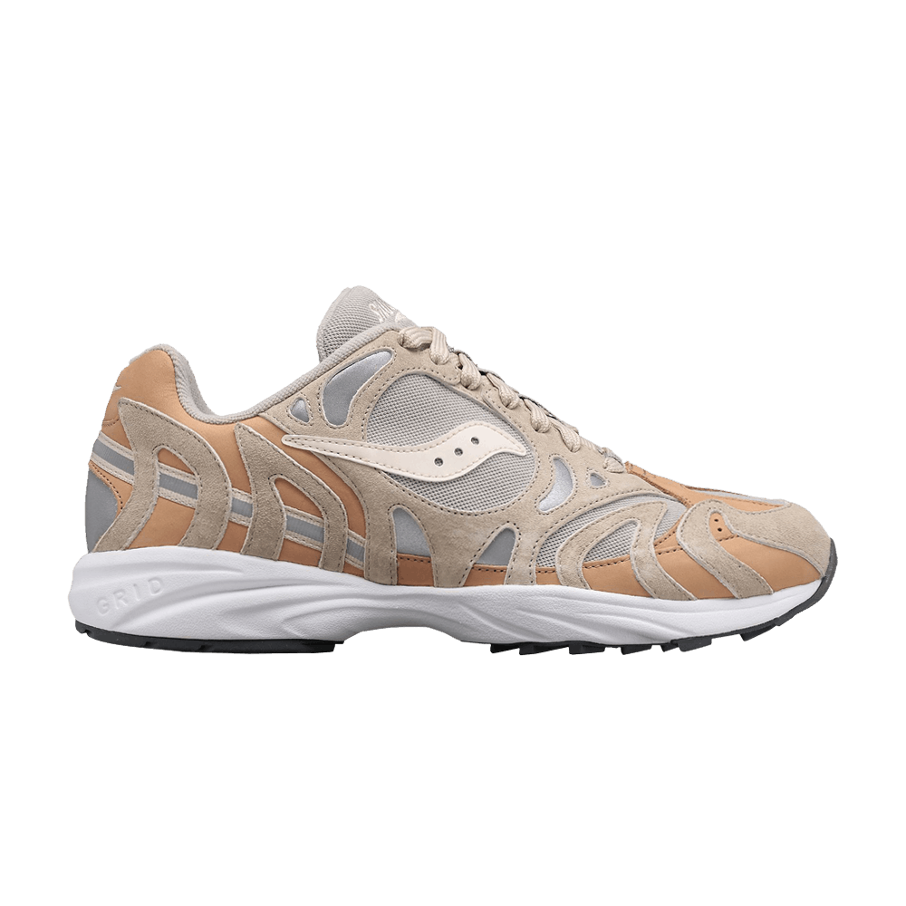 Saucony Grid Azura 2000 Premium Beige Silver