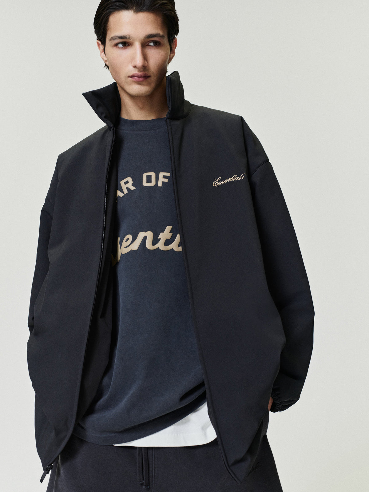 Fear of God Essentials Training 90s Tee Faded Iron Grey - Im Your Wardrobe