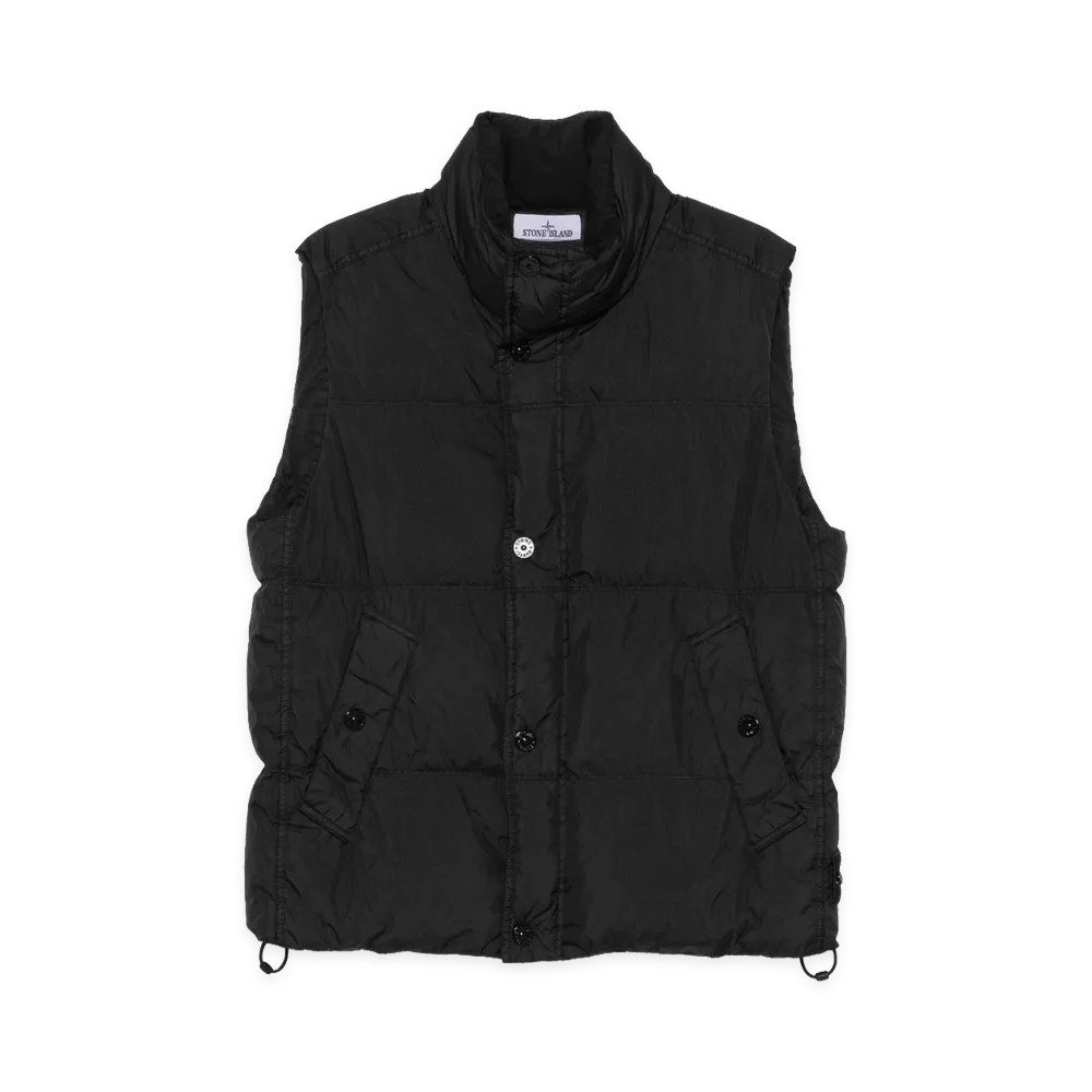 Stone Island Down Vest Black