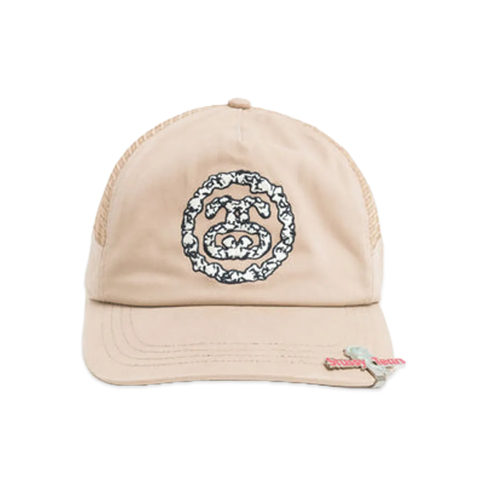 Stussy x Denim Tears SS Logo Cap Khaki