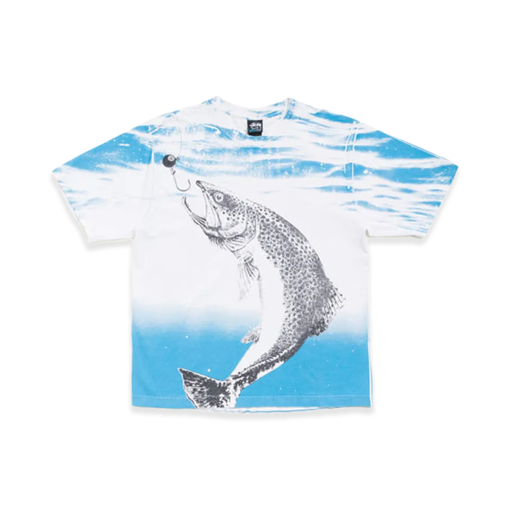 Stussy x Denim Tears Bass Tee White