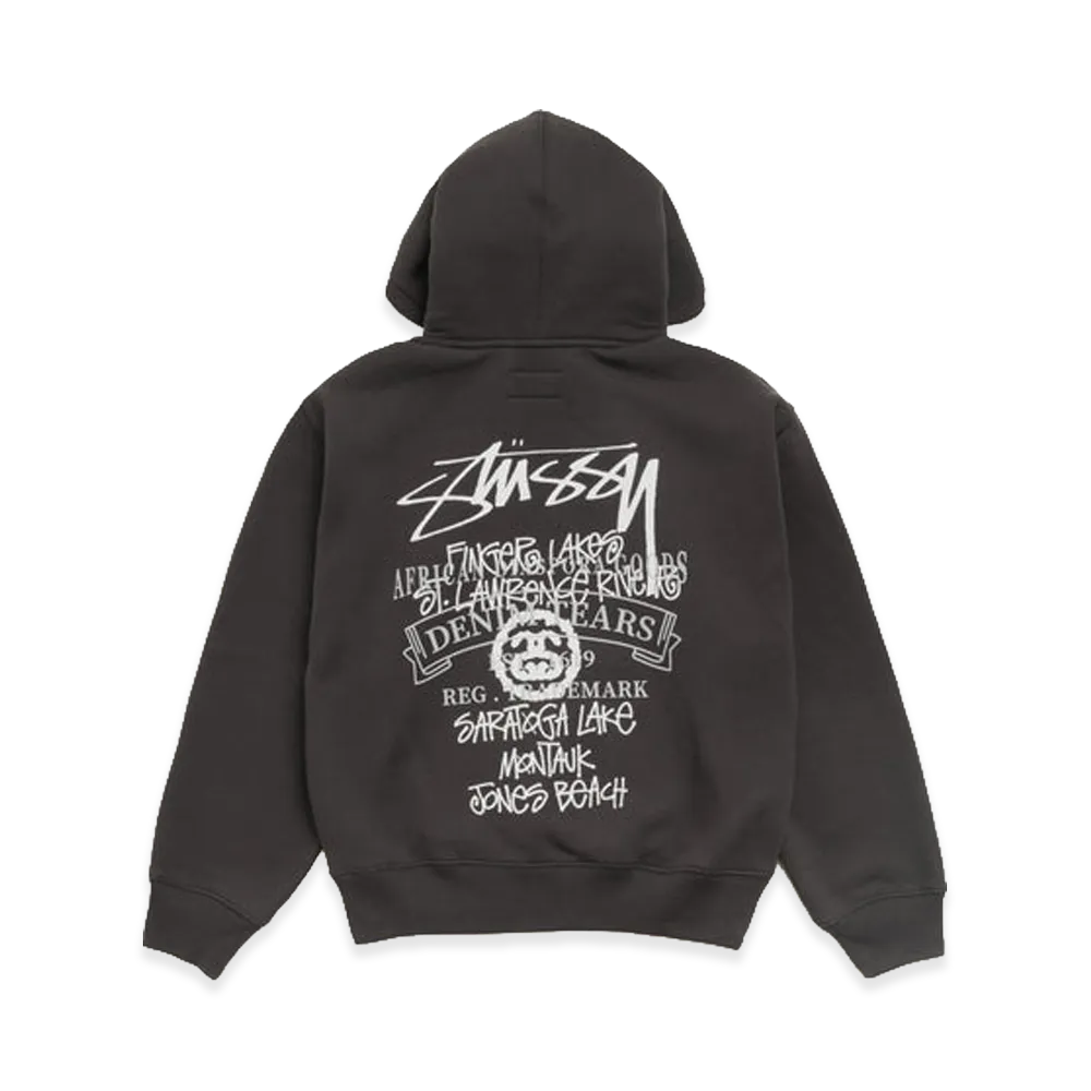 Stussy x Denim Tears Pullover Hoodie Black