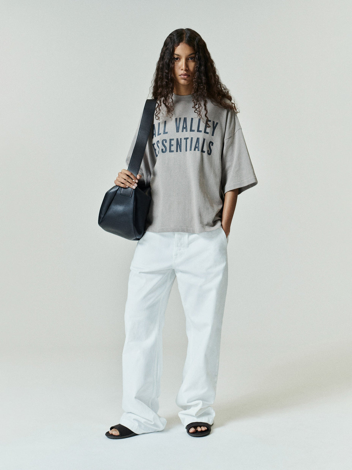 Fear of God Essentials Women's Merch Tee Boxy Fit Seal