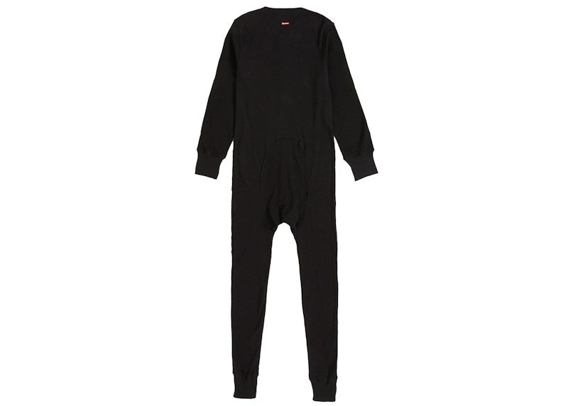 Supreme x Hanes Bones Thermal Union Suit (1 Pack) Black
