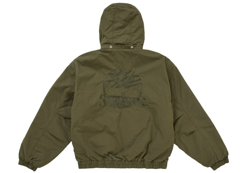 Supreme x Timberland Ventile Utility Jacket Olive