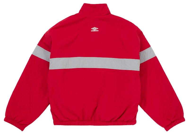 Supreme x Umbro Reversible Faux Fur Pullover Red