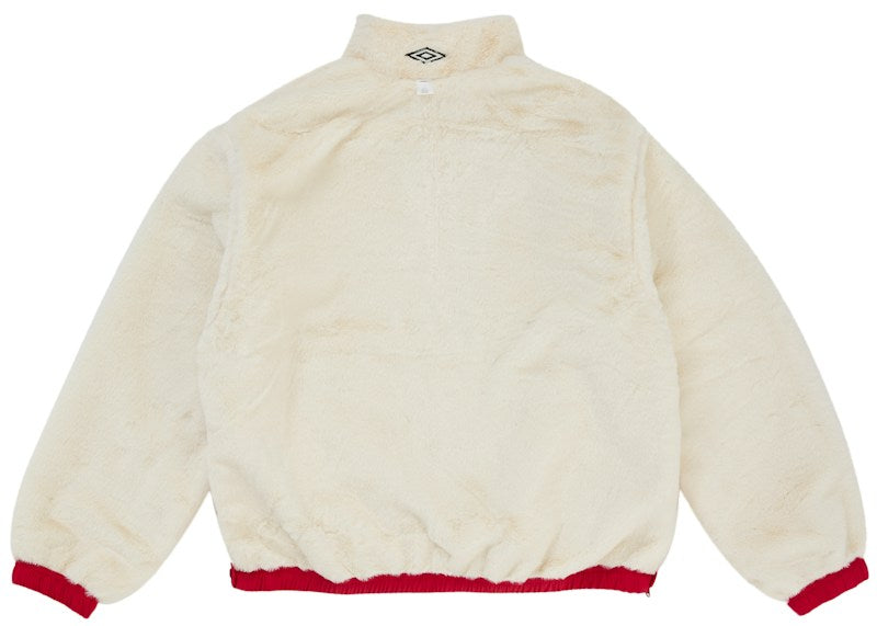Supreme x Umbro Reversible Faux Fur Pullover Red