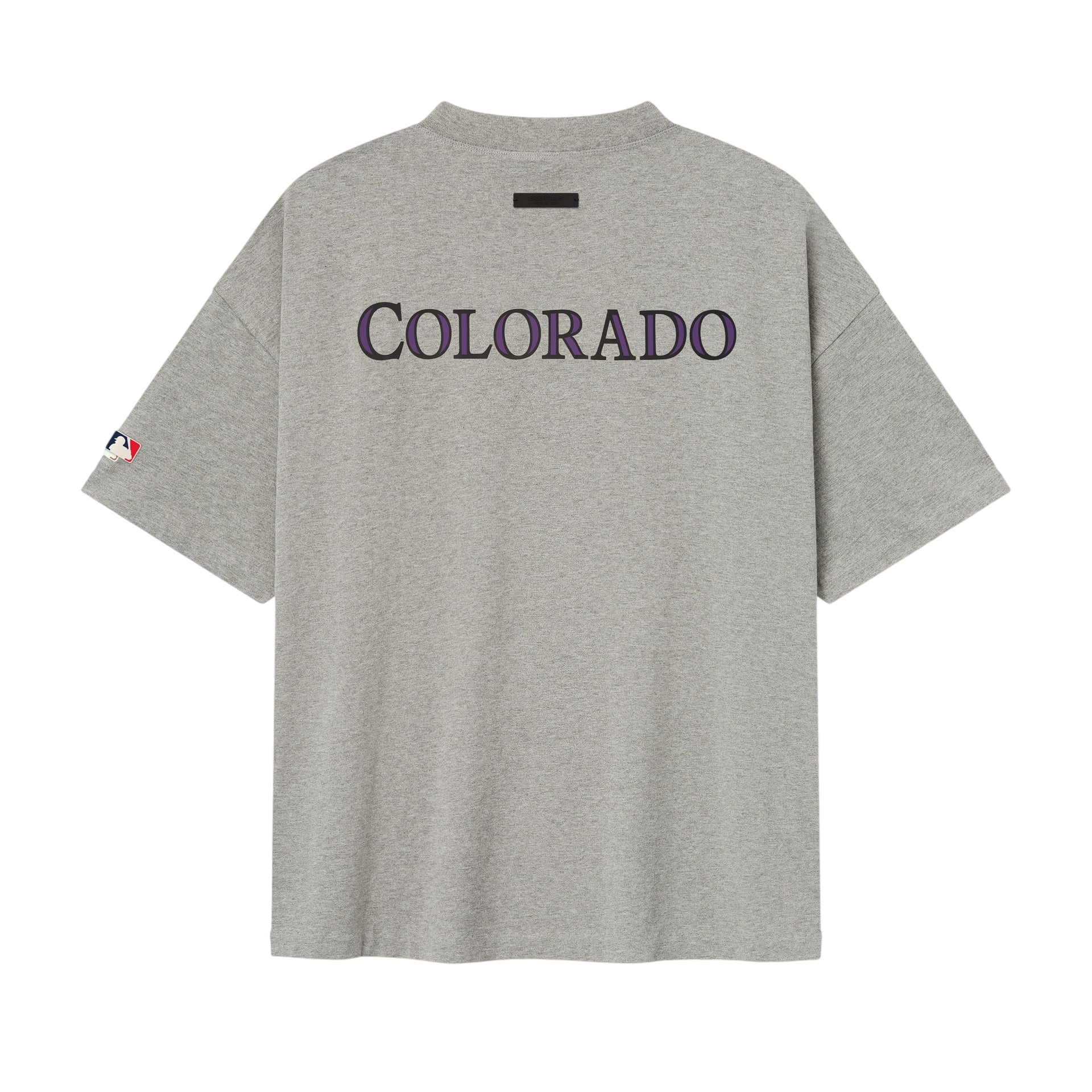 Fear of God Essentials Rockies 90s Tee Concrete Heather