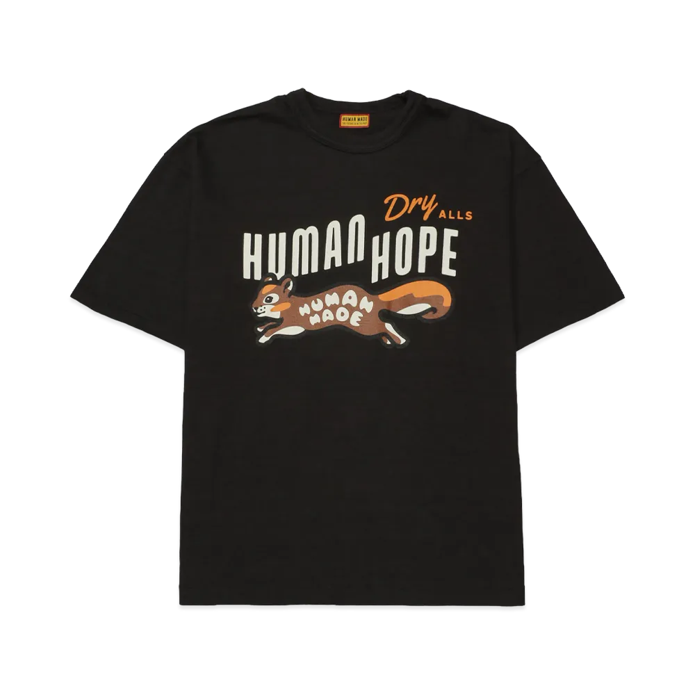 Human Made x j-hope of BTS Human Hope Graphic T-Shirt Black