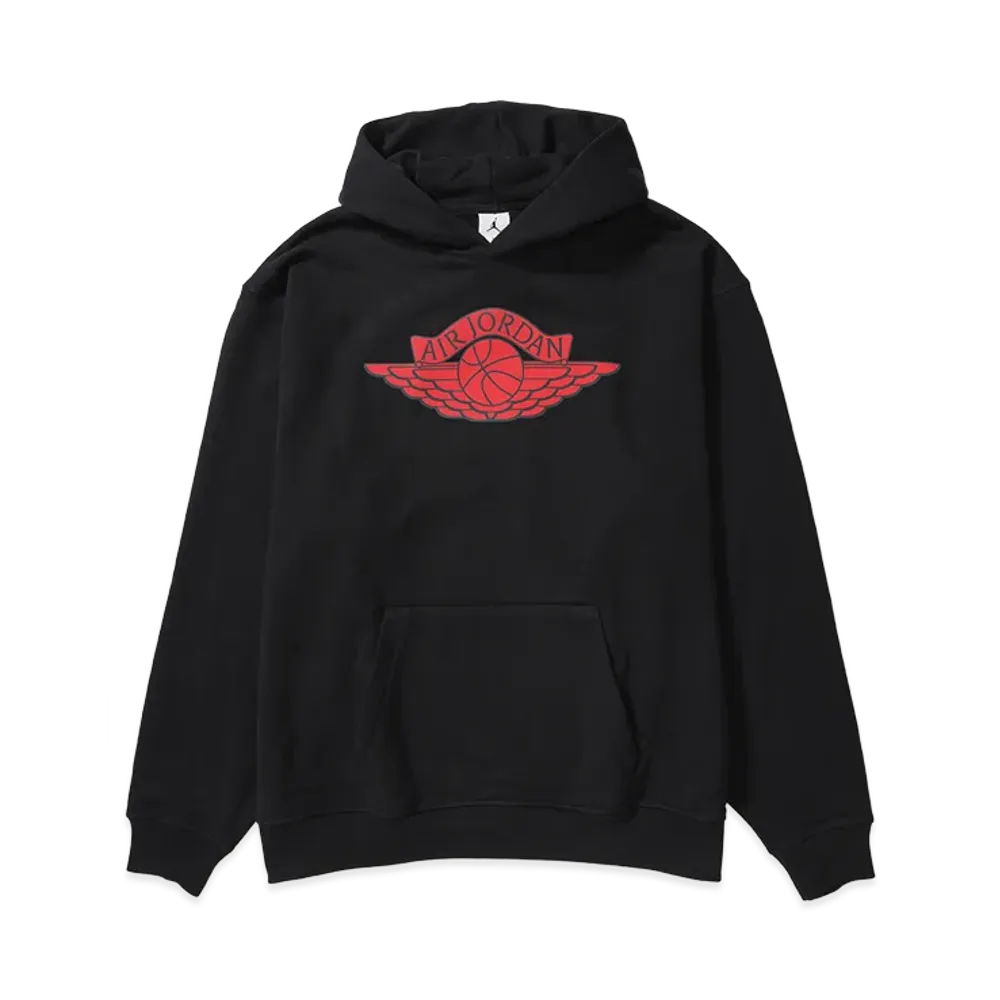 Jordan x Saint Michael Fleece Hoodie Black