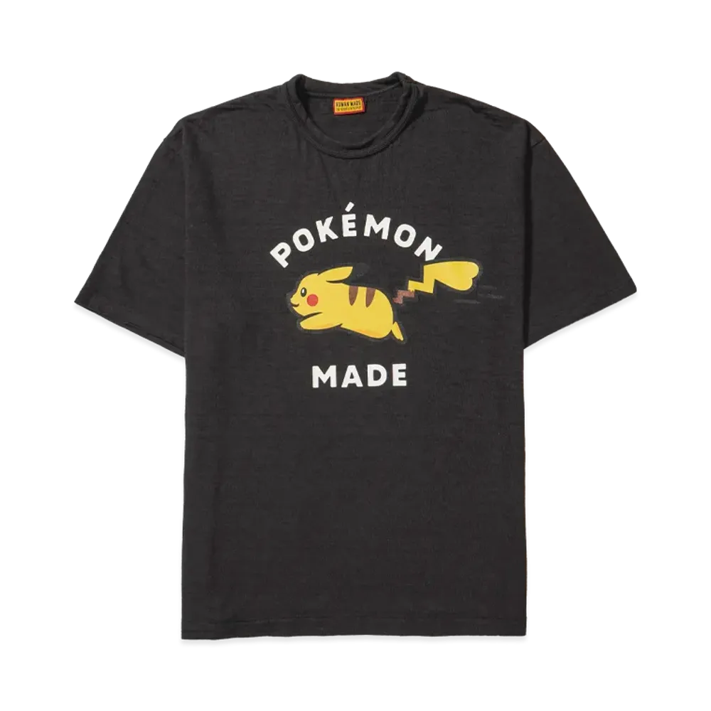 Human Made x Pokemon Graphic T-Shirt #1 Pikachu Black