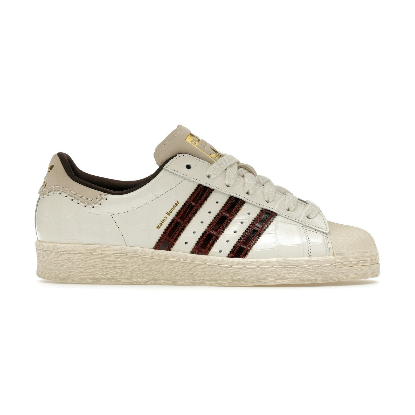 Wales Bonner x adidas Superstar Wonder White Fox Brown front