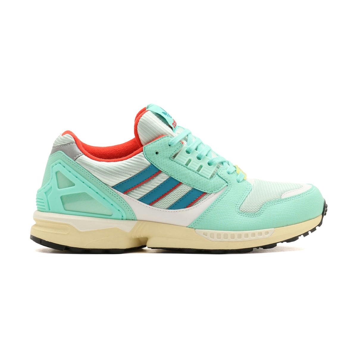 atmos x adidas ZX 8000 Bahia Mint Active Teal front