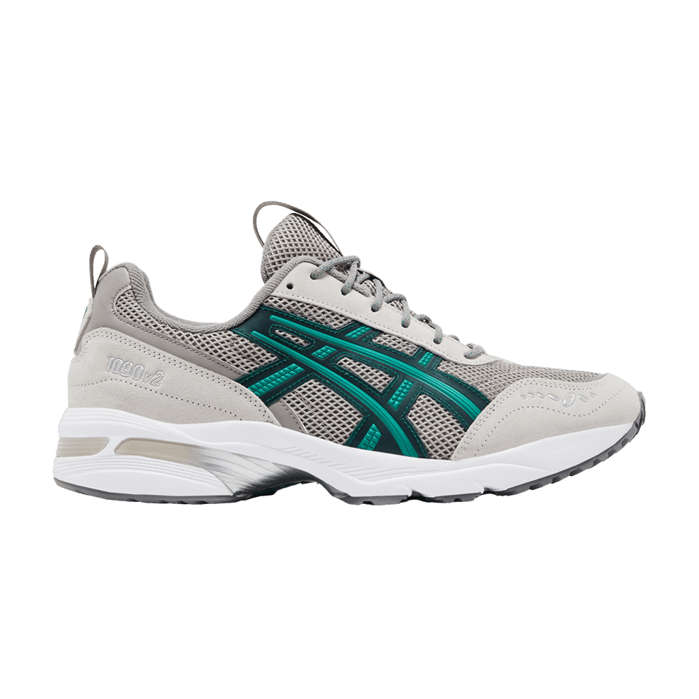 ASICS Gel 1090V2 Steeple Grey Jasper Green - Im Your Wardrobe